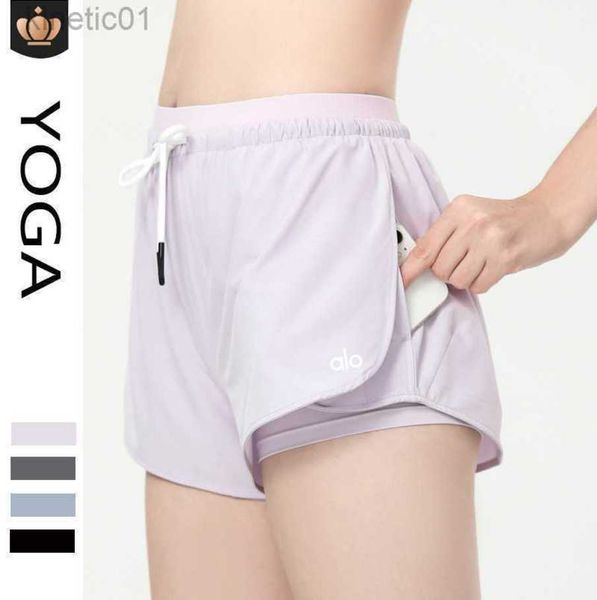 desginer alo yoga shorts aloshorts women's summer anti-glare pocket sports pants thin double-layer casuwear fitness pants, White;black
desginer alo yoga shorts aloshorts women's summer anti-glare pocket sports pants thin double-layer casuwear fitness pants, White;black