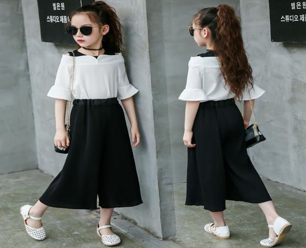 2021 spring summer kids girls clothing sets tshirt wide leg pants suits children girl clothes outfits 4 5 6 7 8 9 10 12 years j7539976, White
2021 spring summer kids girls clothing sets tshirt wide leg pants suits children girl clothes outfits 4 5 6 7 8 9 10 12 years j7539976, White