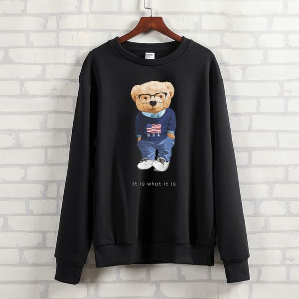 womens hoodies sweatshirts blingpaw autumn clothes cute teddy bear it is what it is letter printed heavy blend crewneck sweatshirt long slee, Black
womens hoodies sweatshirts blingpaw autumn clothes cute teddy bear it is what it is letter printed heavy blend crewneck sweatshirt long slee, Black
