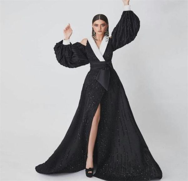 modern design evening dresses long sleeves white and black sequins beads bling prom dresses hollow custom made robe 3143372, Black;red
modern design evening dresses long sleeves white and black sequins beads bling prom dresses hollow custom made robe 3143372, Black;red