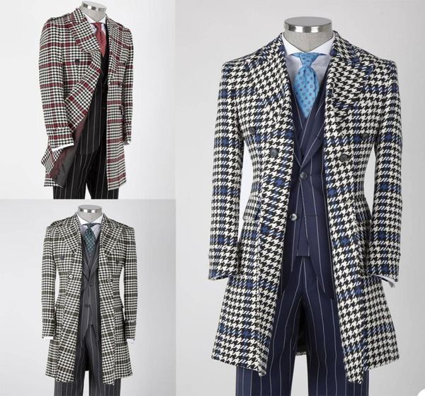 one piece houndstooth men suits modern formal wedding tuxedos customized fit double breasted lapel long party coat casual outfit6550379, Black;gray
one piece houndstooth men suits modern formal wedding tuxedos customized fit double breasted lapel long party coat casual outfit6550379, Black;gray