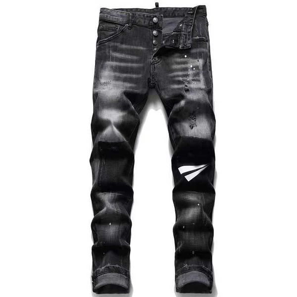 fashion pants men jeans distressed ripped biker slim fit motorcycle biker denim for fashion mans black pants, Blue
fashion pants men jeans distressed ripped biker slim fit motorcycle biker denim for fashion mans black pants, Blue