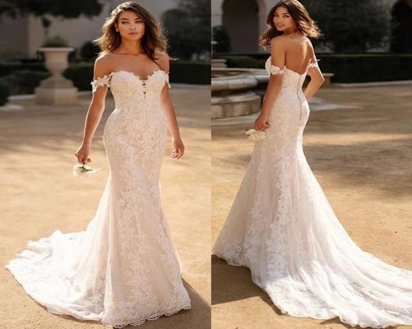 elegant full lace boho beach mermaid wedding dress backless off shoulder bridal wedding gowns vestido de noiva 394251, White
elegant full lace boho beach mermaid wedding dress backless off shoulder bridal wedding gowns vestido de noiva 394251, White