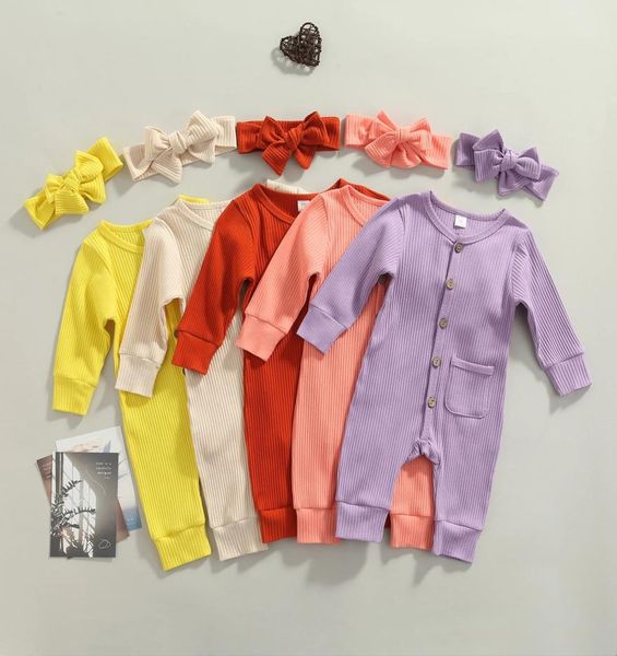 kids rompers girls boys solid color romper infant toddler pit stripe jumpsuits with bow headband spring autumn baby climbing cloth8711550, Blue
kids rompers girls boys solid color romper infant toddler pit stripe jumpsuits with bow headband spring autumn baby climbing cloth8711550, Blue