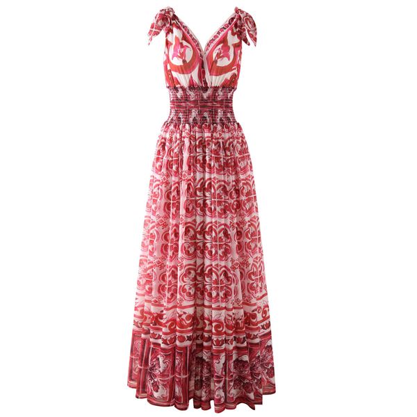 lace up printed dress 2023 spring/summer new v-neck lace up sleeveless beach swing dress women's s, Black
lace up printed dress 2023 spring/summer new v-neck lace up sleeveless beach swing dress women's s, Black