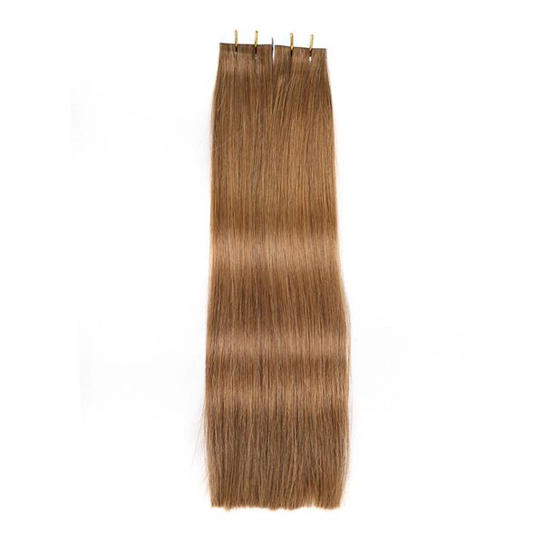 grade 12a tape virign hair extensions 8# brown prebonded pu hair extension skin adhesive 30% long hair 40pcs/100g 18-24 inch in stock, Black
grade 12a tape virign hair extensions 8# brown prebonded pu hair extension skin adhesive 30% long hair 40pcs/100g 18-24 inch in stock, Black