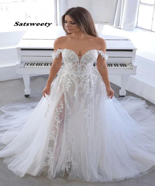 vestido de noiva off the shoulder boho wedding dresses tulle lace appliques beach bridal wedding gown7915012, White
vestido de noiva off the shoulder boho wedding dresses tulle lace appliques beach bridal wedding gown7915012, White