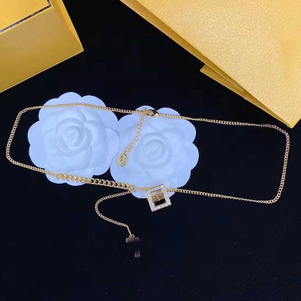 designers jewelry necklace dice f letter water drill twist chain simple necklace brass clavicle chain sweater chain, Silver
designers jewelry necklace dice f letter water drill twist chain simple necklace brass clavicle chain sweater chain, Silver