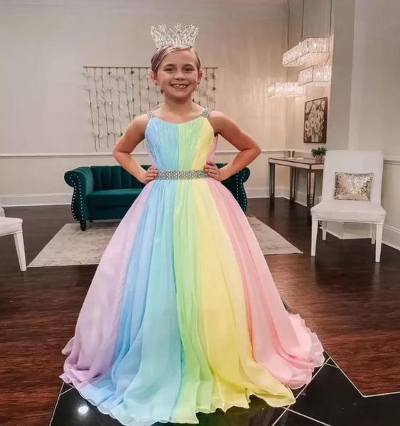 rainbow chiffon little girl pageant dresses 2022 strapsneck girls prom gowns zipper v back sleeveless aline long kids formal par1994520, White;red
rainbow chiffon little girl pageant dresses 2022 strapsneck girls prom gowns zipper v back sleeveless aline long kids formal par1994520, White;red