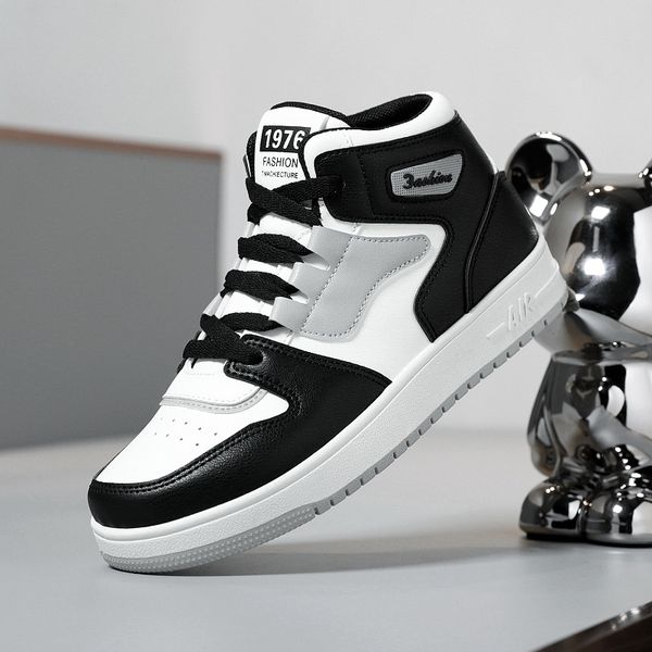 sneakers kid casual shoe brand fashion children girls sneakers high leather boys casual school shoes teenage trainers 230705, Black;red
sneakers kid casual shoe brand fashion children girls sneakers high leather boys casual school shoes teenage trainers 230705, Black;red