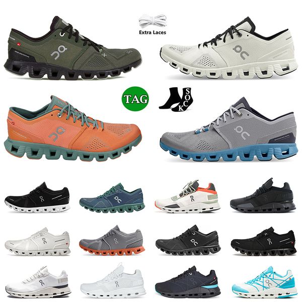 outdoor running shoes on cloud x mens womens designer low sneakers swiss engineering black white rust red breathable sports trainers lace-up
outdoor running shoes on cloud x mens womens designer low sneakers swiss engineering black white rust red breathable sports trainers lace-up