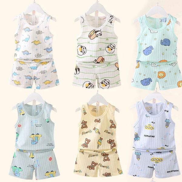 t shirts children s clothing print sleeveless shorts cute breathable kids summer vest set tank for baby children 230704, Blue
t shirts children s clothing print sleeveless shorts cute breathable kids summer vest set tank for baby children 230704, Blue
