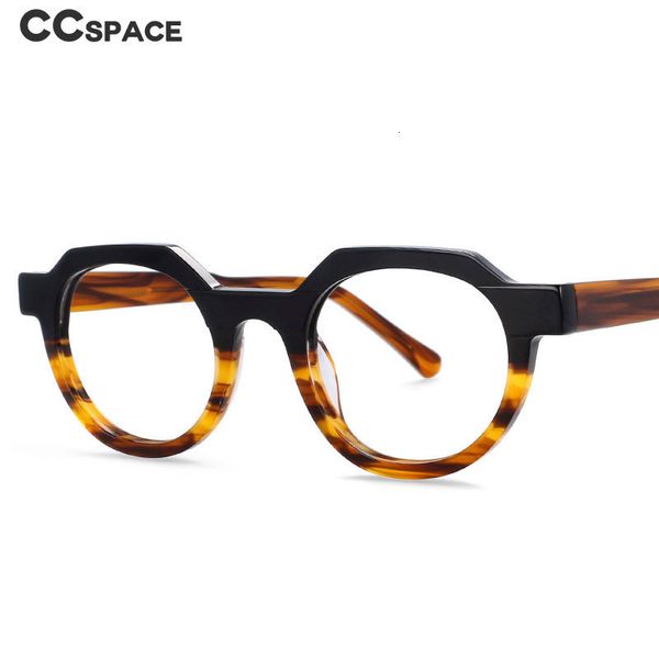 sunglasses frames 54139 retro acetate optical glasses men women two color splicing fashion eyeglasses 230704, Silver
sunglasses frames 54139 retro acetate optical glasses men women two color splicing fashion eyeglasses 230704, Silver