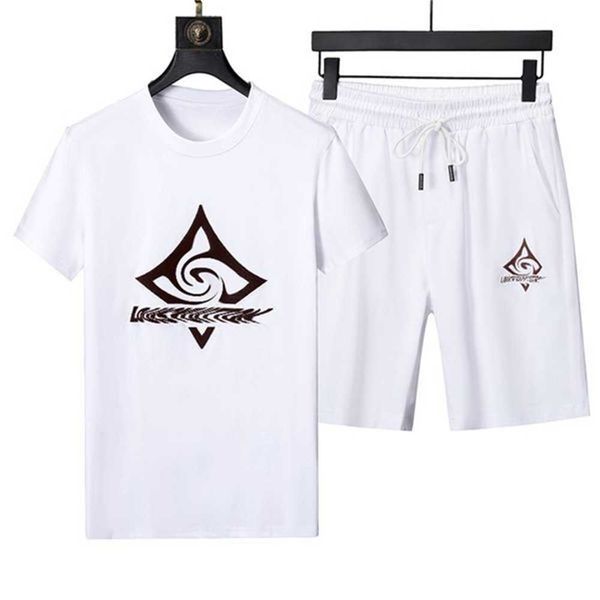 brand mens tracksuits two piece sets sports outfits letter short sleeve leisure sportswear clothes pure cotton jogger suit casual sportswear, Gray
brand mens tracksuits two piece sets sports outfits letter short sleeve leisure sportswear clothes pure cotton jogger suit casual sportswear, Gray
