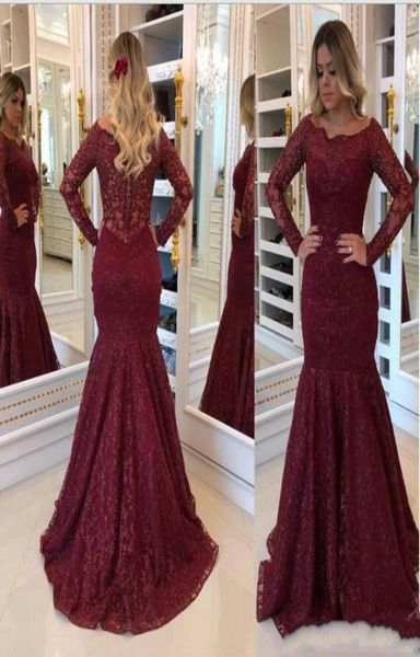 2019 new burgundy mother of the bride dresses mermaid scoop neck long sleeves lace appliques long arabic plus size party evening g7810272, Black;red
2019 new burgundy mother of the bride dresses mermaid scoop neck long sleeves lace appliques long arabic plus size party evening g7810272, Black;red