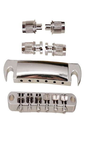 1 set guitar saddle bridge tailpiece silver for gibson lpepi electric guitar parts bridge4931823
1 set guitar saddle bridge tailpiece silver for gibson lpepi electric guitar parts bridge4931823
