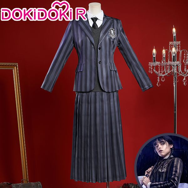 theme costume wednesday addams cosplay tv dokidoki r family school uniform plus size 230705, Black;red
theme costume wednesday addams cosplay tv dokidoki r family school uniform plus size 230705, Black;red