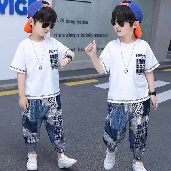 jerseys boys clothes set summer t shirt pants 2 pcs kids clothing for sport suits teen children comfortable short sleeve outfits 230704
jerseys boys clothes set summer t shirt pants 2 pcs kids clothing for sport suits teen children comfortable short sleeve outfits 230704