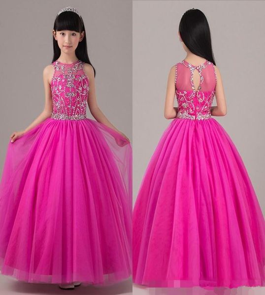 lovely princess girls pageant dresses fuchsia jewel flower girl dresses beads tulle floor length ball gown wedding party girl dres1226418, White;red
lovely princess girls pageant dresses fuchsia jewel flower girl dresses beads tulle floor length ball gown wedding party girl dres1226418, White;red