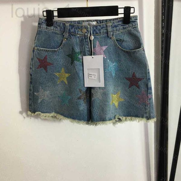women's shorts designer 23ss womens womens clothing drill colored five-pointed star raw edge denim shorts women clothes i2k1, White;black
women's shorts designer 23ss womens womens clothing drill colored five-pointed star raw edge denim shorts women clothes i2k1, White;black