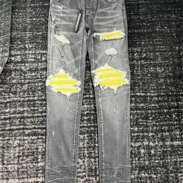 mens jeans casual slim men designers jean stretch pants destroy the quilt ripped straight knee yellow leather retro hip hop street pant dv9t, Black
mens jeans casual slim men designers jean stretch pants destroy the quilt ripped straight knee yellow leather retro hip hop street pant dv9t, Black