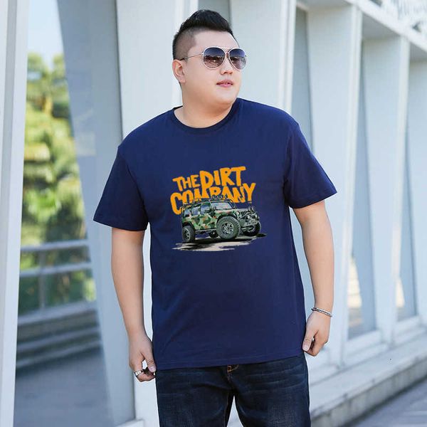 summer men's large wear short sleeves enlarged t-shirt round neck trend loose fat guy, White;black
summer men's large wear short sleeves enlarged t-shirt round neck trend loose fat guy, White;black