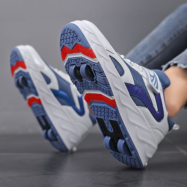 sneakers roller skates shoes deformation parkour wheel sneaker adults children boys girls quad shoes kick roller shoes 230705, Black;red
sneakers roller skates shoes deformation parkour wheel sneaker adults children boys girls quad shoes kick roller shoes 230705, Black;red