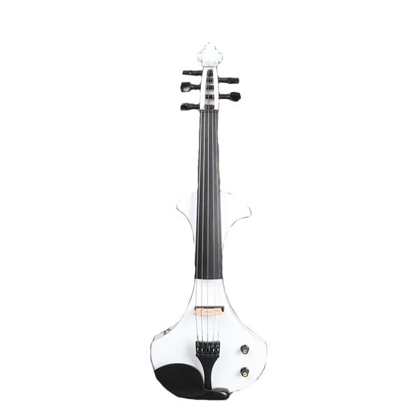 5string electric violin 4/4 white violin solid wood violin bow case ebony parts
5string electric violin 4/4 white violin solid wood violin bow case ebony parts