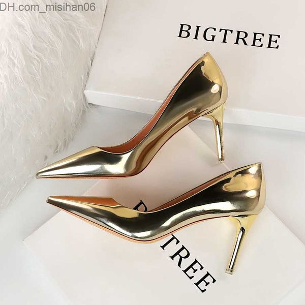 dress shoes women's pump 2022 new patent leather dot toe women's thin high heel shoes high heel party shoes ultra thin women', Black
dress shoes women's pump 2022 new patent leather dot toe women's thin high heel shoes high heel party shoes ultra thin women', Black