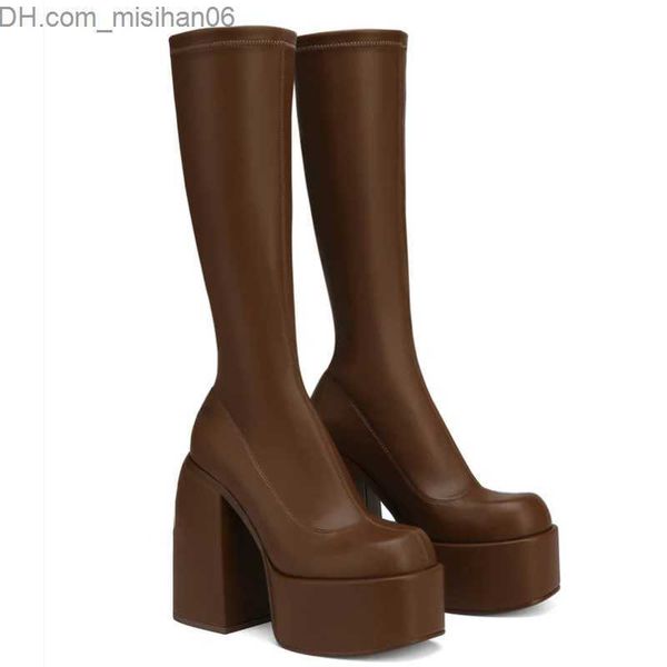 dress shoes women's luxury brand new women's platform shoes thick high heels women's boots party block high heels women', Black
dress shoes women's luxury brand new women's platform shoes thick high heels women's boots party block high heels women', Black