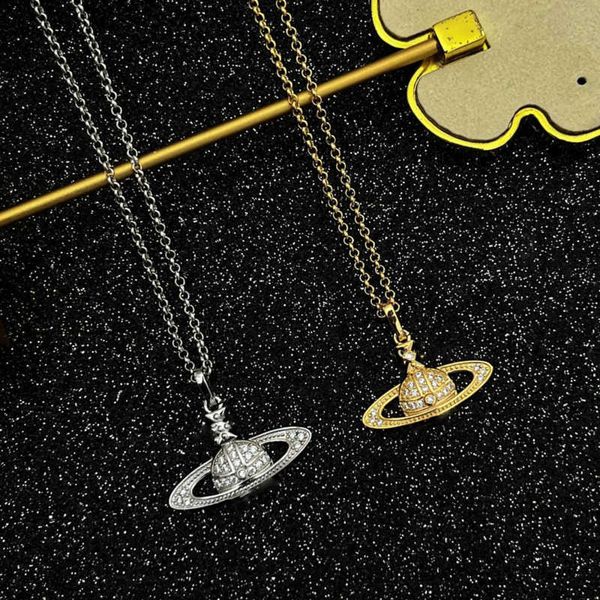 pendant necklaces designer vivian necklace saturn pearl counterpart personality advanced collar chain small fragrance, Silver
pendant necklaces designer vivian necklace saturn pearl counterpart personality advanced collar chain small fragrance, Silver