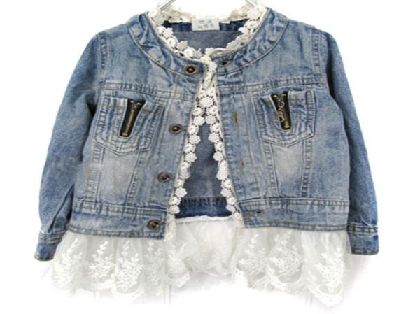 baby girls denim jacket kids long sleeves cowboy coat with lace fashion children jean outwear outfits4397555, Blue;gray
baby girls denim jacket kids long sleeves cowboy coat with lace fashion children jean outwear outfits4397555, Blue;gray