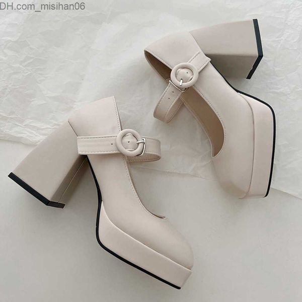 dress shoes high heels women's thick high heels spring new girl mary jane fashion retro british style full match high heels z230707, Black
dress shoes high heels women's thick high heels spring new girl mary jane fashion retro british style full match high heels z230707, Black
