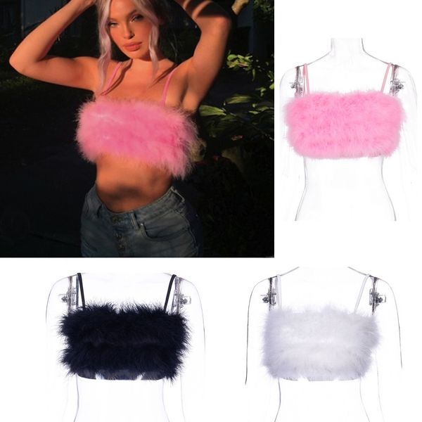 women's tanks camis arrival fashion women's steetwear ladies fake fur patchwork camis tube crop spring summer autumn clothing pin, White
women's tanks camis arrival fashion women's steetwear ladies fake fur patchwork camis tube crop spring summer autumn clothing pin, White