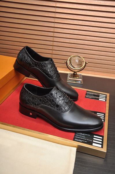 2023 men's suit dress shoes party wedding oxfords genuine leather business casual loafers male brand elegant formal flats size 38-45, Black
2023 men's suit dress shoes party wedding oxfords genuine leather business casual loafers male brand elegant formal flats size 38-45, Black