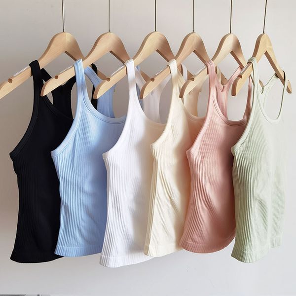 new nude yoga tank with chest cushion beautiful back tight long fit sports bra yoga running chest cushion yoga dress ll
new nude yoga tank with chest cushion beautiful back tight long fit sports bra yoga running chest cushion yoga dress ll