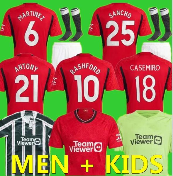 23 24 sancho soccer jerseys home bruno fernandes rashford football shirt away 2023 2024 men kids mans utds martinez casemiro antony manchest, Black
23 24 sancho soccer jerseys home bruno fernandes rashford football shirt away 2023 2024 men kids mans utds martinez casemiro antony manchest, Black