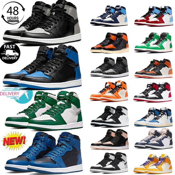 new jumpman 1 1s basketball shoes men women black white heritage bred patent university blue hype royal dark mocha shadow mens trainer sport
new jumpman 1 1s basketball shoes men women black white heritage bred patent university blue hype royal dark mocha shadow mens trainer sport