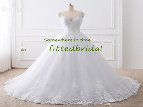 real images wedding dresses lace appliques bridal gowns vestido de princess beach dress ball gown1365125, White
real images wedding dresses lace appliques bridal gowns vestido de princess beach dress ball gown1365125, White