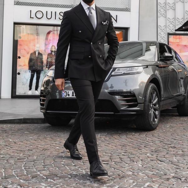 men's suits blazers black men double breasted latest design groom wedding tuxedos costume homme 2 pieces 230705, White;black
men's suits blazers black men double breasted latest design groom wedding tuxedos costume homme 2 pieces 230705, White;black