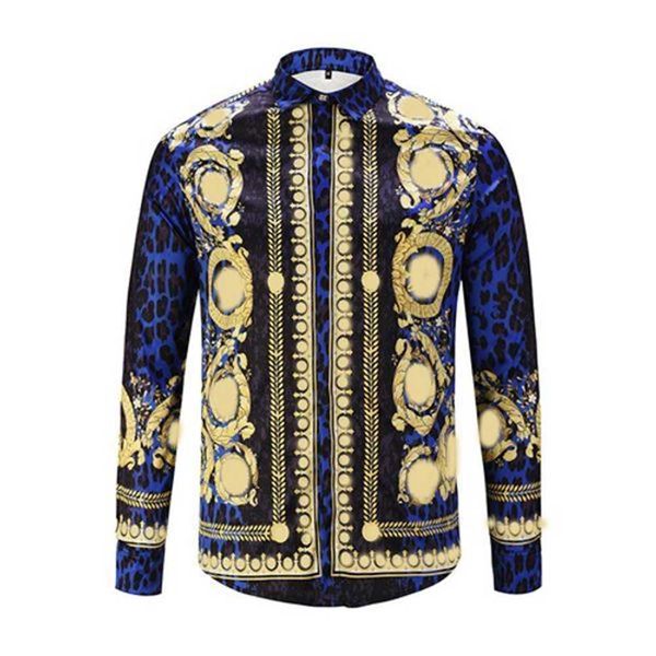 2021 fashion designer slim shirt for men 3d medusas black gold floral print men's dress long sleeve business casual 9140 gcqo, White;black
2021 fashion designer slim shirt for men 3d medusas black gold floral print men's dress long sleeve business casual 9140 gcqo, White;black