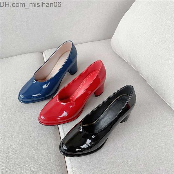 dress shoes yqbtdl 2022 autumn women's round toe patent leather office women's pump slide up low range high boot women's plus, Black
dress shoes yqbtdl 2022 autumn women's round toe patent leather office women's pump slide up low range high boot women's plus, Black