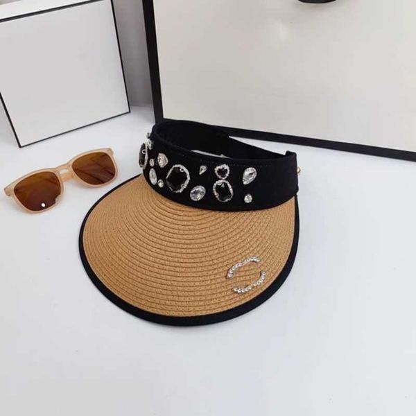 designer c-letter straw hat womens visors cap sun fashion cz diamond knitted for men woman wide brim hats summer bucket outdoor beach 2color, Blue;gray
designer c-letter straw hat womens visors cap sun fashion cz diamond knitted for men woman wide brim hats summer bucket outdoor beach 2color, Blue;gray