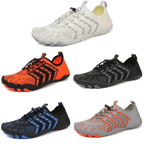 2023 wear resistant casual mesh beach wading shoes men black blue white orange for all terrains
2023 wear resistant casual mesh beach wading shoes men black blue white orange for all terrains