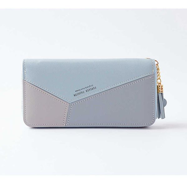 clutch bag 2021 new women's handbag long korean version contrast color splicing fashion large capacity wallet women's mobile phone
clutch bag 2021 new women's handbag long korean version contrast color splicing fashion large capacity wallet women's mobile phone