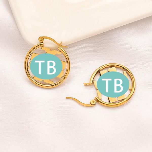 designer women round simple earrings stainless steel retro fashion stylish personality earrings for women, Golden;silver
designer women round simple earrings stainless steel retro fashion stylish personality earrings for women, Golden;silver