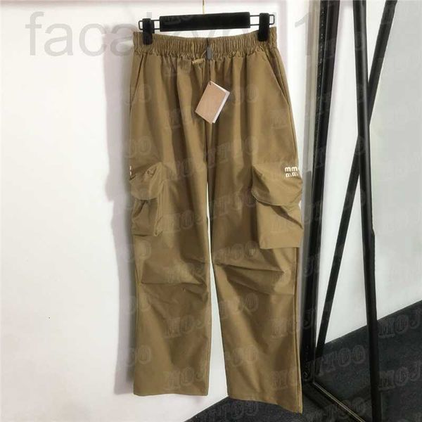 women's plus size pants designer women wide leg side pocket letter printed elastic waist trousers high cargo pant for girls ql5t, Black
women's plus size pants designer women wide leg side pocket letter printed elastic waist trousers high cargo pant for girls ql5t, Black