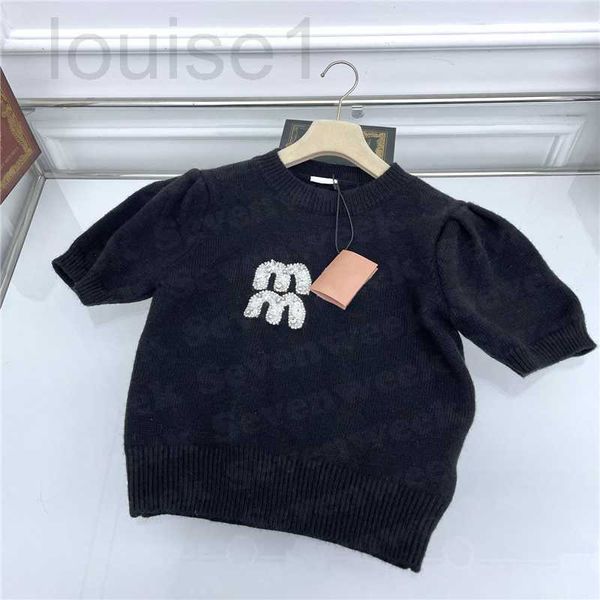 women's sweaters designer rhinestone letter womens knit t shirts tees short sleeve fashion hoodie luxury lady pullover brands qj6d, White;black
women's sweaters designer rhinestone letter womens knit t shirts tees short sleeve fashion hoodie luxury lady pullover brands qj6d, White;black
