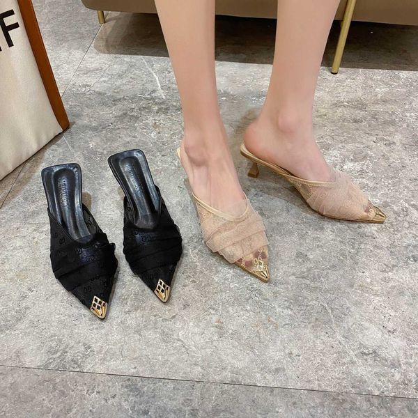 sandals pointed crystal faux leather korean edition suede fashionable skin tone rubber wrap head slim heel high slippers 230626, Black
sandals pointed crystal faux leather korean edition suede fashionable skin tone rubber wrap head slim heel high slippers 230626, Black