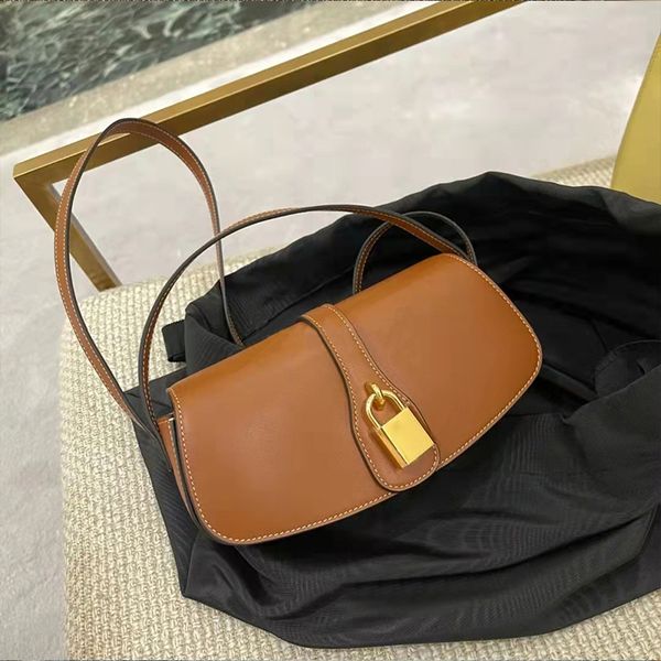 2023 new brown lock head bag underarm bag single shoulder bag underarm bag of good quality
2023 new brown lock head bag underarm bag single shoulder bag underarm bag of good quality